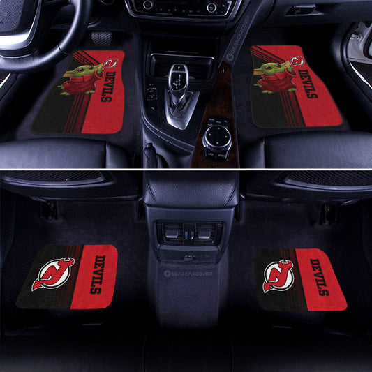 New Jersey Devils Car Floor Mats Custom Car Accessories - Gearcarcover - 2