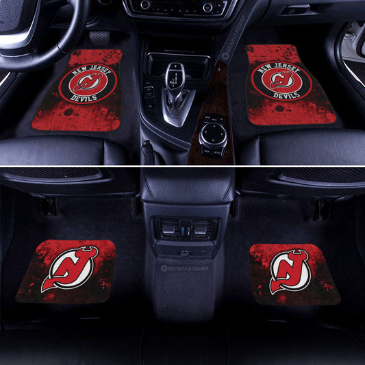 New Jersey Devils Car Floor Mats Custom Car Accessories - Gearcarcover - 2