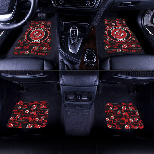 New Jersey Devils Car Floor Mats Custom Car Accessories - Gearcarcover - 2
