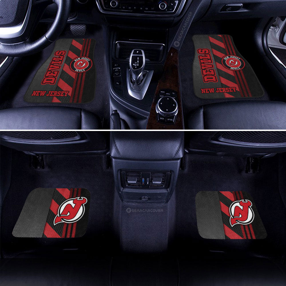 New Jersey Devils Car Floor Mats Custom Car Accessories - Gearcarcover - 2