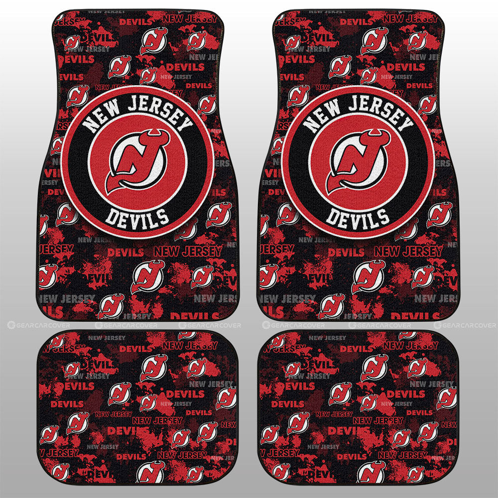 New Jersey Devils Car Floor Mats Custom Car Accessories - Gearcarcover - 1