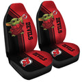 New Jersey Devils Car Seat Covers Baby Yoda Car Accessories - Gearcarcover - 3