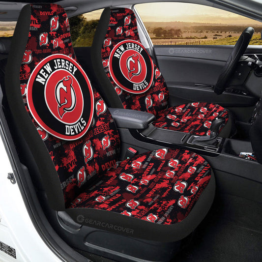 New Jersey Devils Car Seat Covers Custom Car Accessories - Gearcarcover - 2