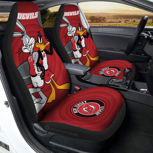 New Jersey Devils Car Seat Covers Custom Car Accessories - Gearcarcover - 2