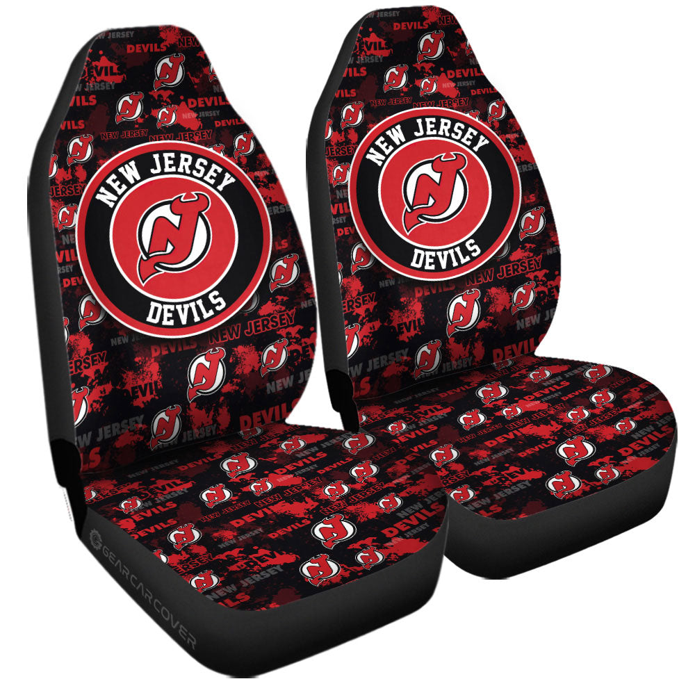 New Jersey Devils Car Seat Covers Custom Car Accessories - Gearcarcover - 3