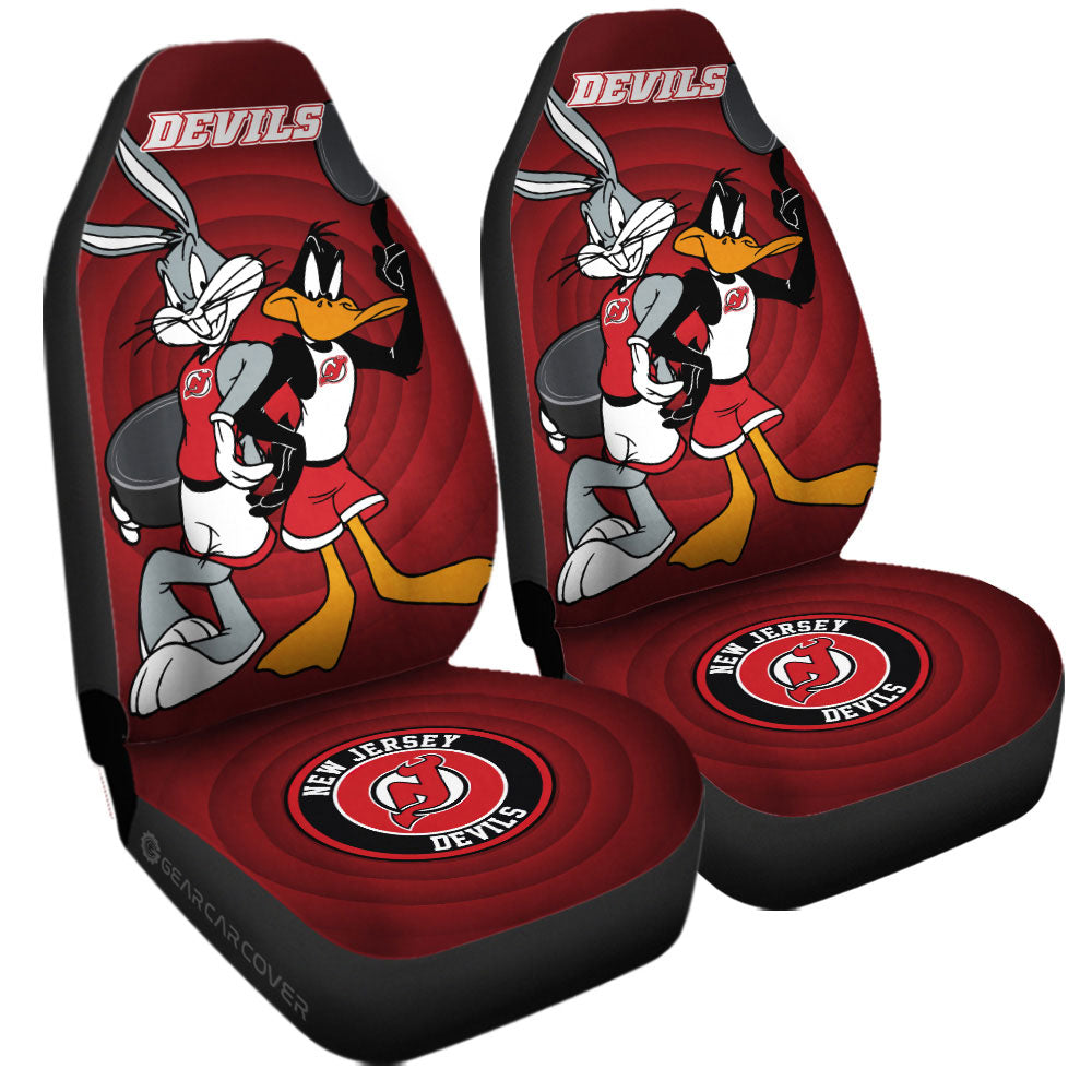 New Jersey Devils Car Seat Covers Custom Car Accessories - Gearcarcover - 3