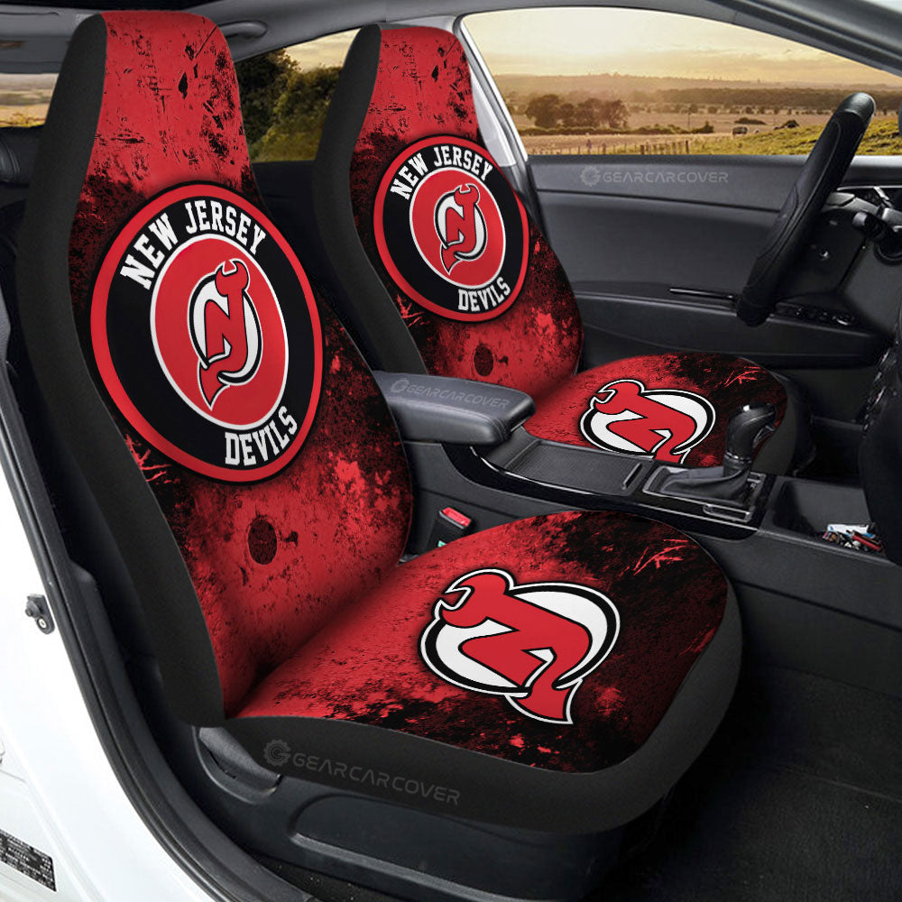 New Jersey Devils Car Seat Covers Custom Car Accessories - Gearcarcover - 2