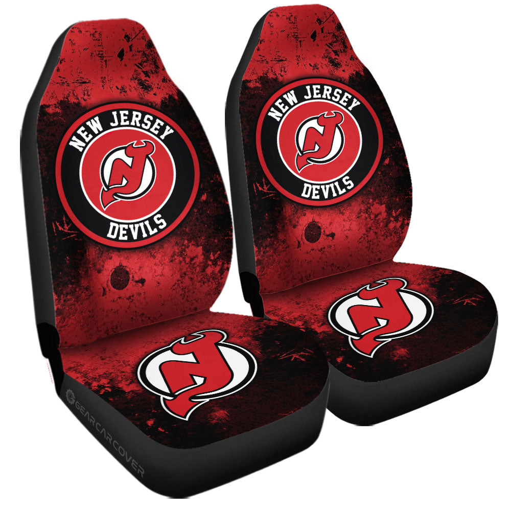 New Jersey Devils Car Seat Covers Custom Car Accessories - Gearcarcover - 3