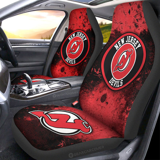 New Jersey Devils Car Seat Covers Custom Car Accessories - Gearcarcover - 1