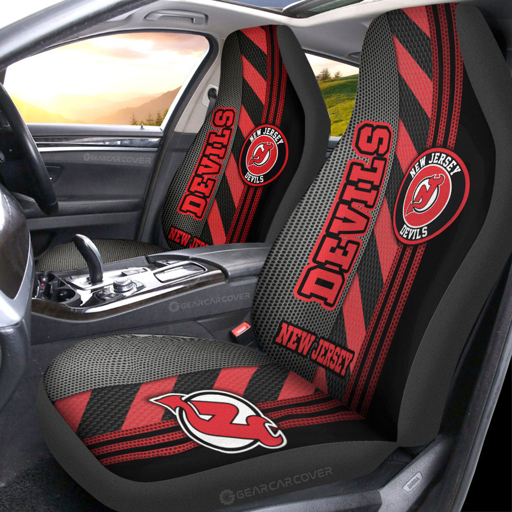 New Jersey Devils Car Seat Covers Custom Car Accessories - Gearcarcover - 1