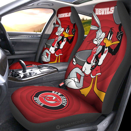 New Jersey Devils Car Seat Covers Custom Car Accessories - Gearcarcover - 1