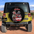 New Jersey Devils Spare Tire Covers Horror Characters Car Accessories - Gearcarcover - 2