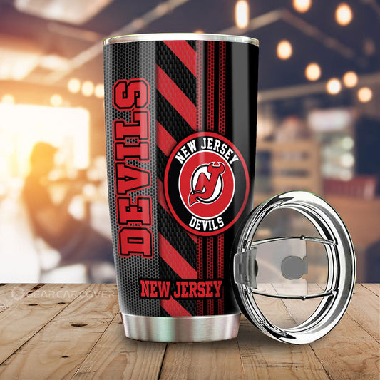 New Jersey Devils Tumbler Cup Custom Car Accessories - Gearcarcover - 2