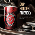 New Jersey Devils Tumbler Cup Custom Car Accessories - Gearcarcover - 3