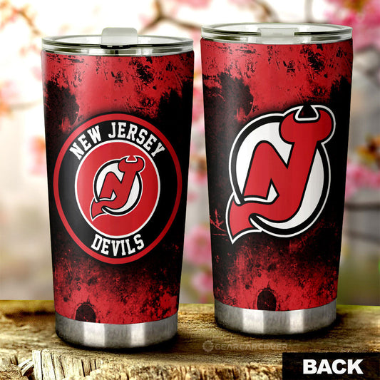 New Jersey Devils Tumbler Cup Custom Car Accessories - Gearcarcover - 1