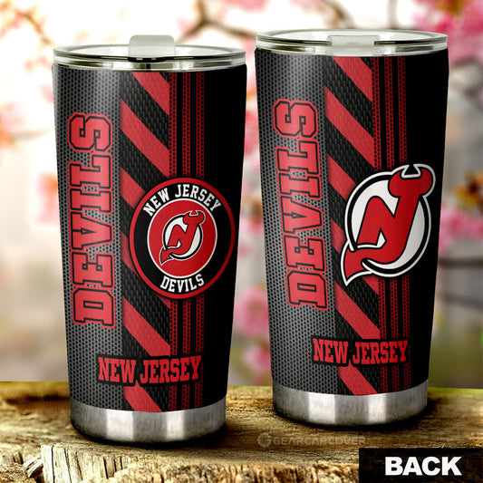 New Jersey Devils Tumbler Cup Custom Car Accessories - Gearcarcover - 1