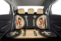 New Orleans Saints Car Back Seat Covers Custom Car Accessories For Fans - Gearcarcover - 2