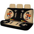 New Orleans Saints Car Back Seat Covers Custom Car Accessories For Fans - Gearcarcover - 1