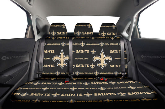 New Orleans Saints Car Back Seat Covers Sporty Team Collection - Gearcarcover - 2