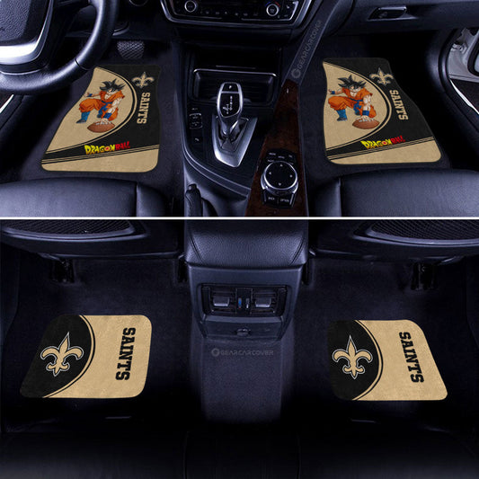 New Orleans Saints Car Floor Mats Custom Car Accessories For Fans - Gearcarcover - 2