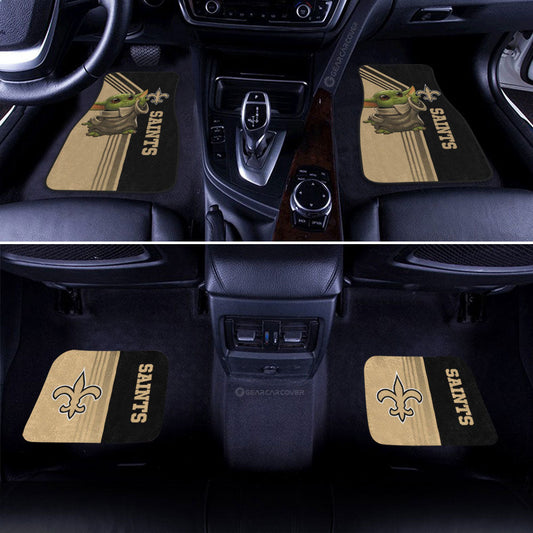New Orleans Saints Car Floor Mats Custom Car Accessories - Gearcarcover - 2