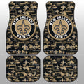 New Orleans Saints Car Floor Mats Custom Car Accessories - Gearcarcover - 1