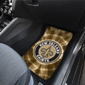 New Orleans Saints Car Floor Mats Custom Tie Dye Car Accessories - Gearcarcover - 3