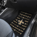 New Orleans Saints Car Floor Mats Sporty Team Collection - Gearcarcover - 3