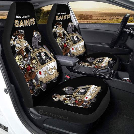 New Orleans Saints Car Seat Covers Custom Car Accessories - Gearcarcover - 2
