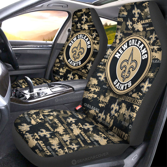 New Orleans Saints Car Seat Covers Custom Car Accessories - Gearcarcover - 1