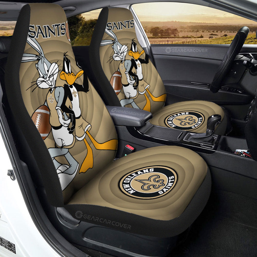 New Orleans Saints Car Seat Covers Custom Car Accessories - Gearcarcover - 2