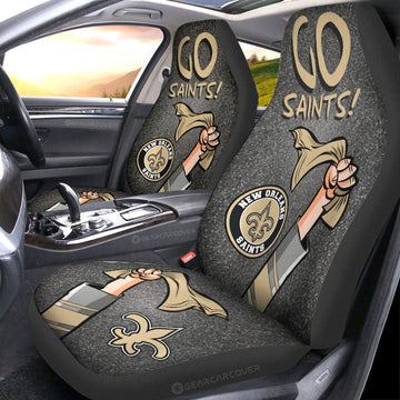 New Orleans Saints Car Seat Covers Custom Car Accessories - Gearcarcover - 1