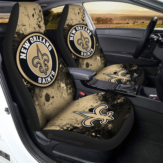 New Orleans Saints Car Seat Covers Custom Car Accessories - Gearcarcover - 2