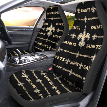 New Orleans Saints Car Seat Covers Sporty Team Collection - Gearcarcover - 1