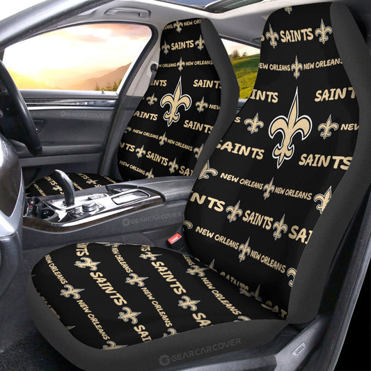 New Orleans Saints Car Seat Covers Sporty Team Collection - Gearcarcover - 1