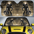 New Orleans Saints Car Sunshade Custom Car Accessories For Fan - Gearcarcover - 1