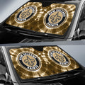 New Orleans Saints Car Sunshade Custom Tie Dye Car Accessories - Gearcarcover - 2