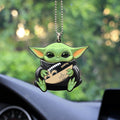 New Orleans Saints Ornament Baby Yoda Car Accessories - Gearcarcover - 2