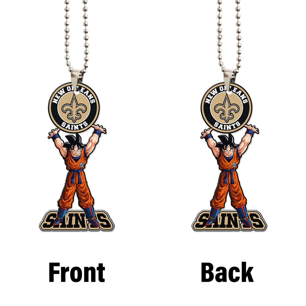 New Orleans Saints Ornament Goku Car Accessories - Gearcarcover - 4