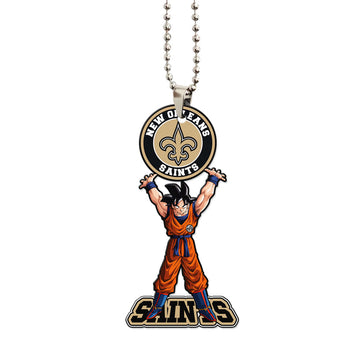 New Orleans Saints Ornament Goku Car Accessories - Gearcarcover - 1