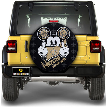 New Orleans Saints Spare Tire Covers Custom Car Accessories - Gearcarcover - 1