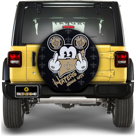 New Orleans Saints Spare Tire Covers Custom Car Accessories - Gearcarcover - 1