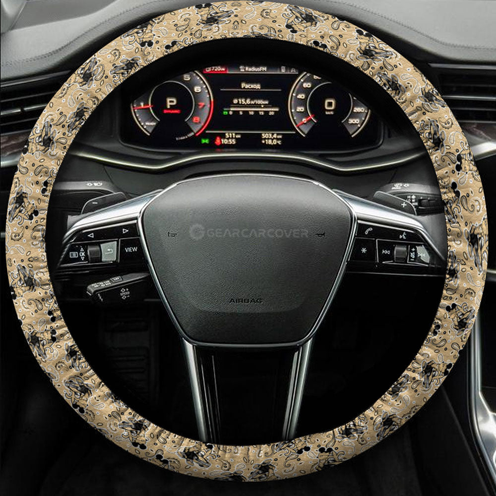 New Orleans Saints Steering Wheel Cover Cartoon Theme Collection - Gearcarcover - 3