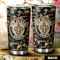 New Orleans Saints Tumbler Cup Custom Car Accessories - Gearcarcover - 2