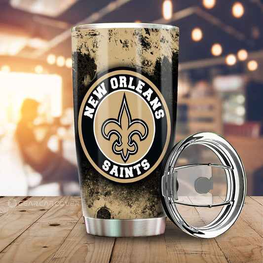 New Orleans Saints Tumbler Cup Custom Car Accessories - Gearcarcover - 2