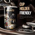 New Orleans Saints Tumbler Cup Custom Car Accessories - Gearcarcover - 3