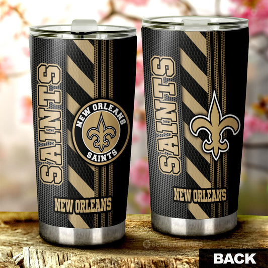 New Orleans Saints Tumbler Cup Custom Car Accessories - Gearcarcover - 1