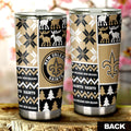 New Orleans Saints Tumbler Cup Custom Ugly Style Car Accessories - Gearcarcover - 2