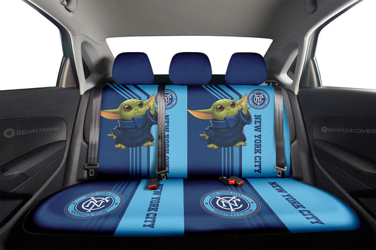 New York City FC Car Back Seat Covers Custom Car Accessories - Gearcarcover - 2