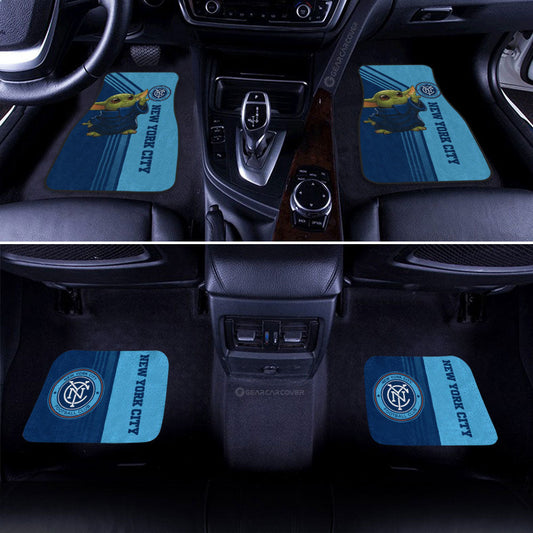 New York City FC Car Floor Mats Custom Car Accessories - Gearcarcover - 2